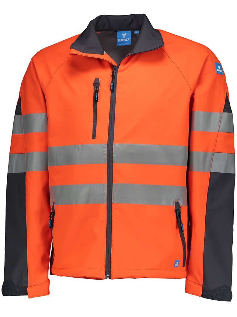 Veste Softshell haute visibilité stretch coupe-vent