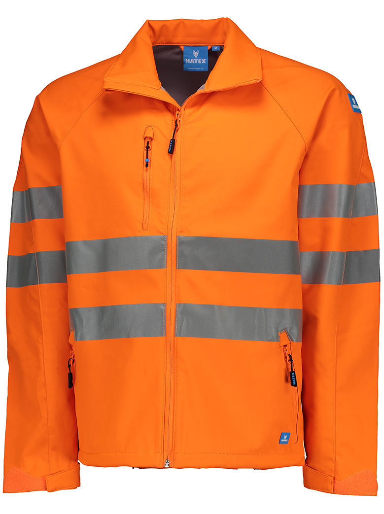 Veste Softshell haute visibilitéstretch coupe-vent