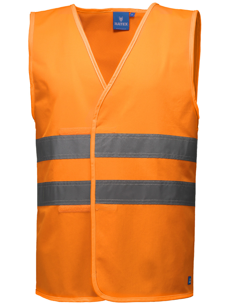 Warn Gilet mit Klettverschluss
