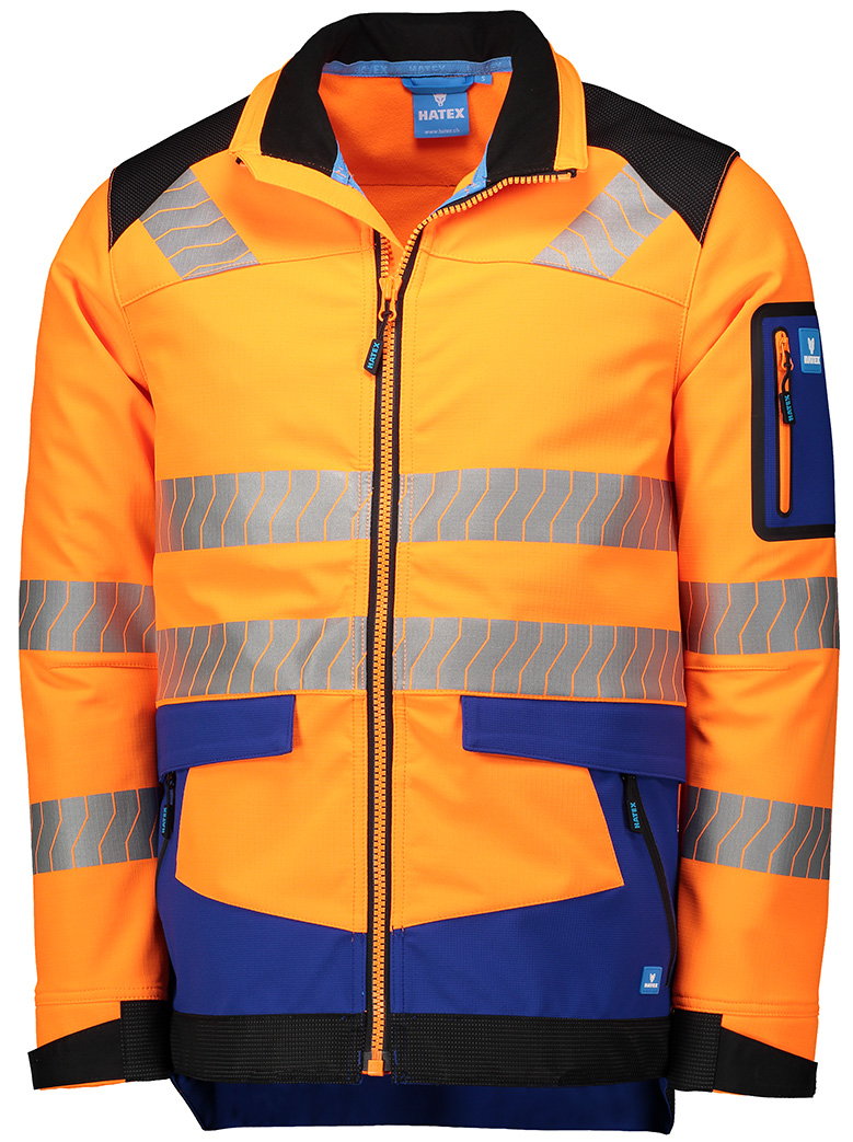 XPERT Veste Softshell haute visibilitécoupe-vent Rip-Stop