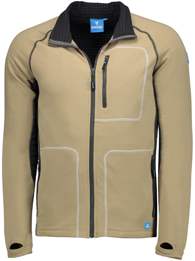 XPERT midlayer dynamic polaire, stretch