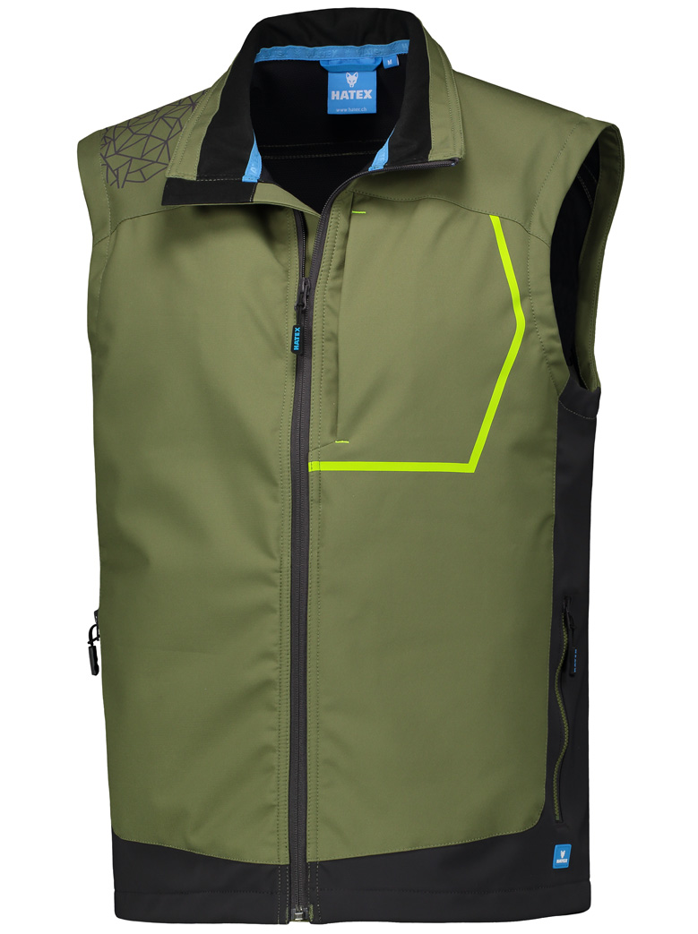 XPERT gilet softshellstretch coupe-vent